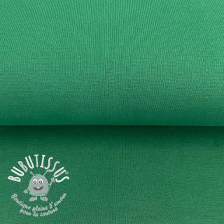 Bord-côte lisse vert