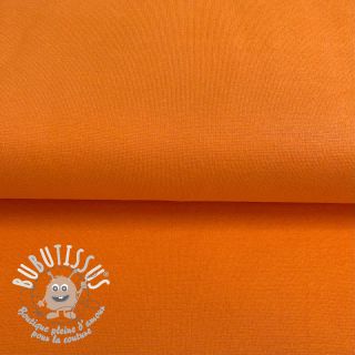Bord-côte lisse orange ORGANIC