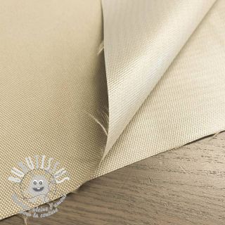 Tissu imperméable beige