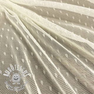 Tulle pour jupe tutu DOT ecru