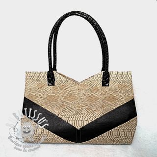 Simili cuir COBRA crotale