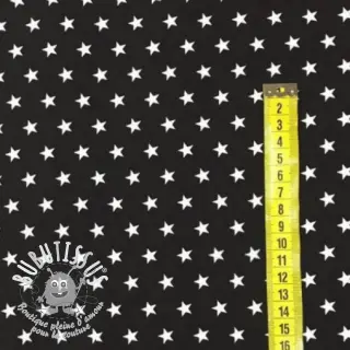 Tissu coton Petit stars white/navy