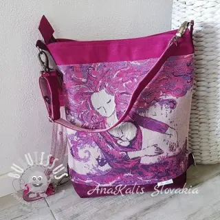 Simili cuir suédine ALASKA fuchsia/amethyste