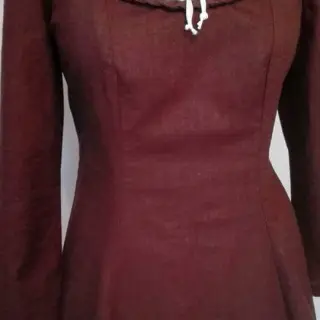 Lin lavé dark brown