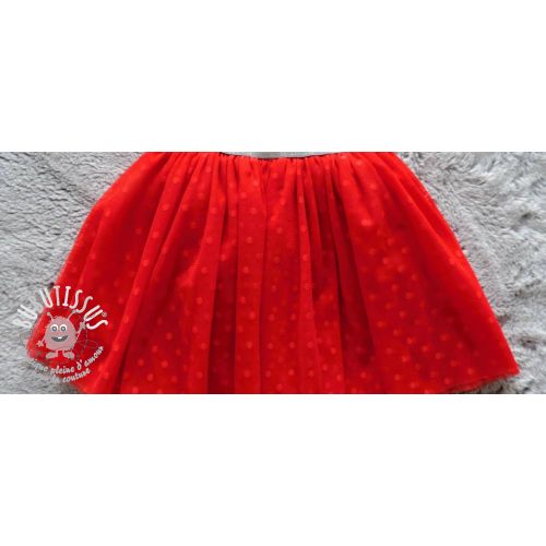 Jupe rouge tulle hot sale