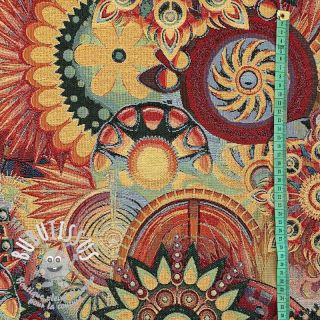 Tissu déco GOBELIN PREMIUM Artistic mandala