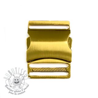 Boucle banane métal 40 mm gold