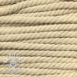 Cordon coton macramé 12 mm off white