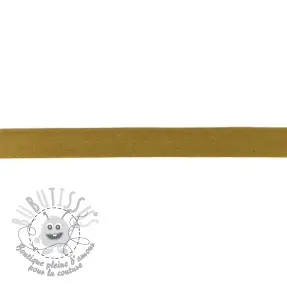 Biais jersey golden brown