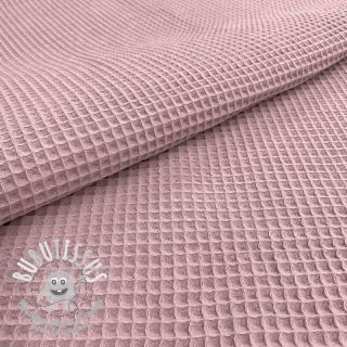 Tissu nid d’abeille lilac