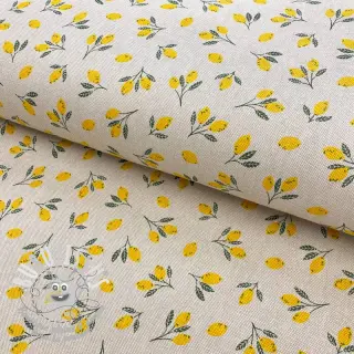 Tissu déco Linenlook Little citrus fruits