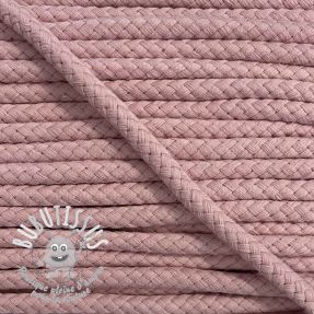 Cordon coton 8 mm old pink