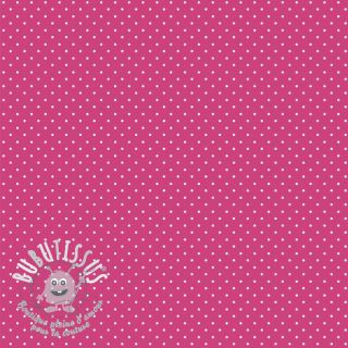 Tissu coton Petit dots pink