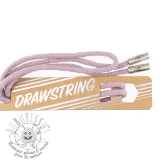Cordon a capuche avec embouts 115 cm HEAD2 lilac