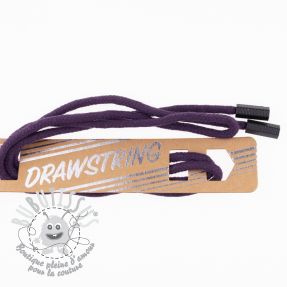 Cordon a capuche avec embouts 115 cm HEAD1 violet