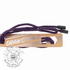 Cordon a capuche avec embouts 115 cm HEAD1 violet