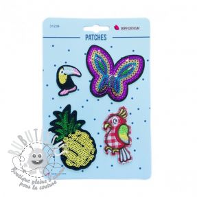 Sticker BIPP Butterfly Pineapple