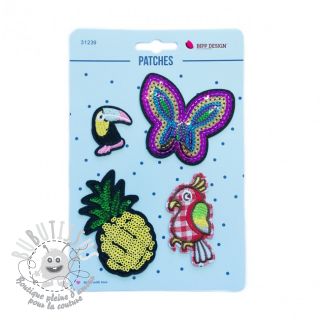 Sticker BIPP Butterfly Pineapple