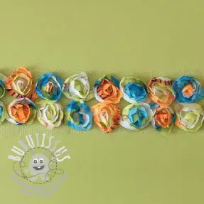 Bande de Tulle avec roses 1