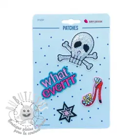 Sticker BIPP Whateverrr Skull