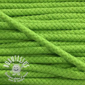 Cordon coton 8 mm dark lime