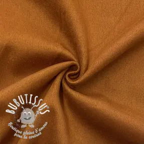 Suede stretch camel