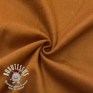 Suede stretch camel