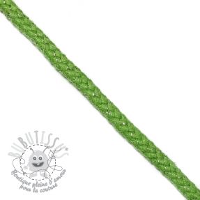 Cordon lurex 10 mm green