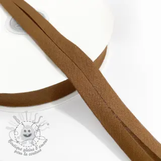 Biais coton brown