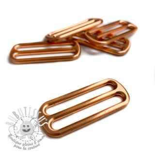 Boucle coulisse 40 mm copper