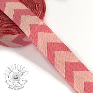 Ruban Chevron light pink