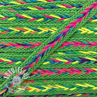 Cordon coton macramé NEON lime