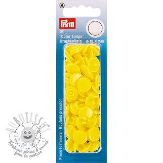 Boutons pressions PRYM light yellow