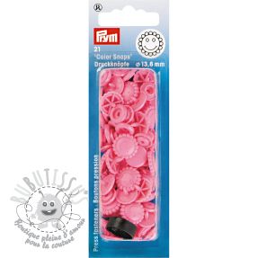 Boutons pressions PRYM Flower pink