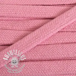 Cordon coton plat 15 mm pink