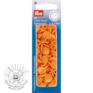 Boutons pressions PRYM orange