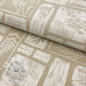 Tissu déco Linenlook Herbarium patch