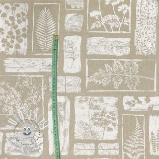 Tissu déco Linenlook Herbarium patch