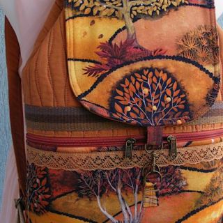 Tissu déco Forest hill autumn digital print