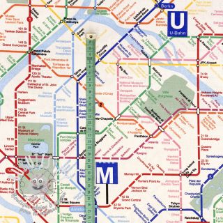 Tissu déco premium Subway underground
