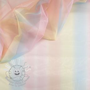 Tulle pour jupe tutu ROYAL Rainbow multicolor