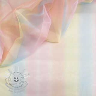 Tulle pour jupe tutu ROYAL Rainbow multicolor