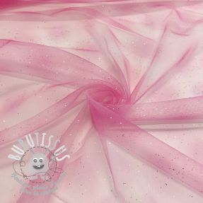 Tulle pour jupe tutu Rainbow glitter design B