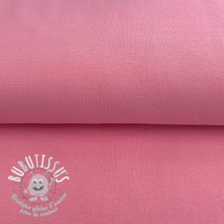Bord-côte lisse bright pink ORGANIC
