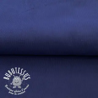 Tissu velours cotelé fin marine