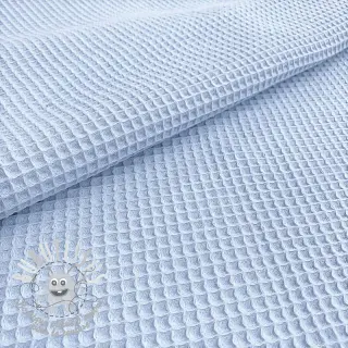 Tissu nid d’abeille light blue