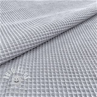 Tissu nid d’abeille grey