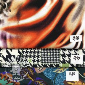 Paquet de tissus jersey digital print 835