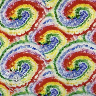 Viscose Retro fun design C digital print
