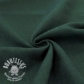 Lin lavé shady green